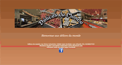 Desktop Screenshot of delicesdumonde44.com